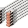 Das DIGITUS Professional CAT 6 S/FTP Patchkabel wurde speziell entwickelt, um allen Ansprüchen in den verschiedenen Anwendungsbereichen gerecht zu werden. Eine einfache Identifizierung der Kategorie 6 wird durch die rote Einfärbung der Stecker ermöglicht. Durch den LSZH-Außenmantel wird bestes Brandverhalten und niedrige Rauchemission gewährleistet.