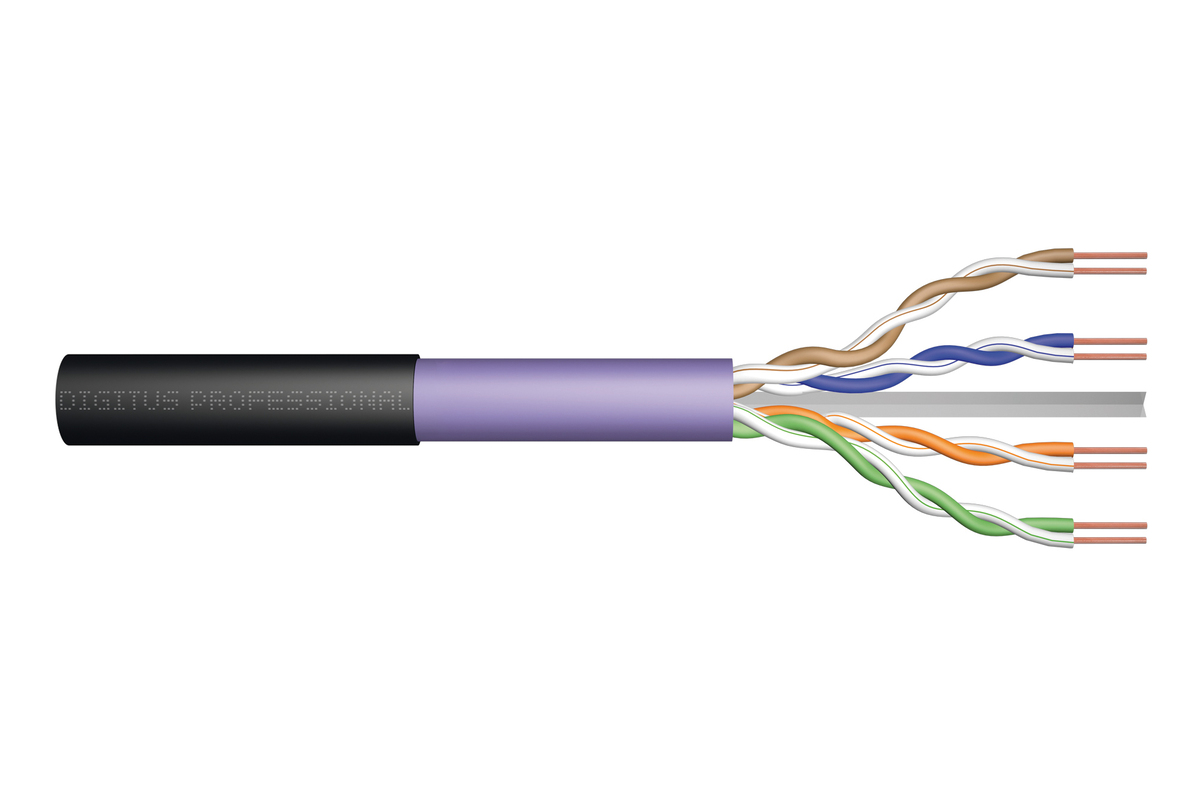 DIGITUS CAT 6 U-UTP Installationskabel Outdoor Eca 500m DIGITUS CAT 6 U-UTP Installationskabel Outdoor Eca 500m