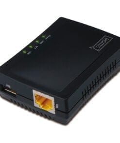 DIGITUS 1-Port USB 2.0 Multifunction Network Server