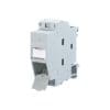 REGplus IP20 leer lichtgrau Kanal-Anschlusseinheit mit E-DAT Modul.