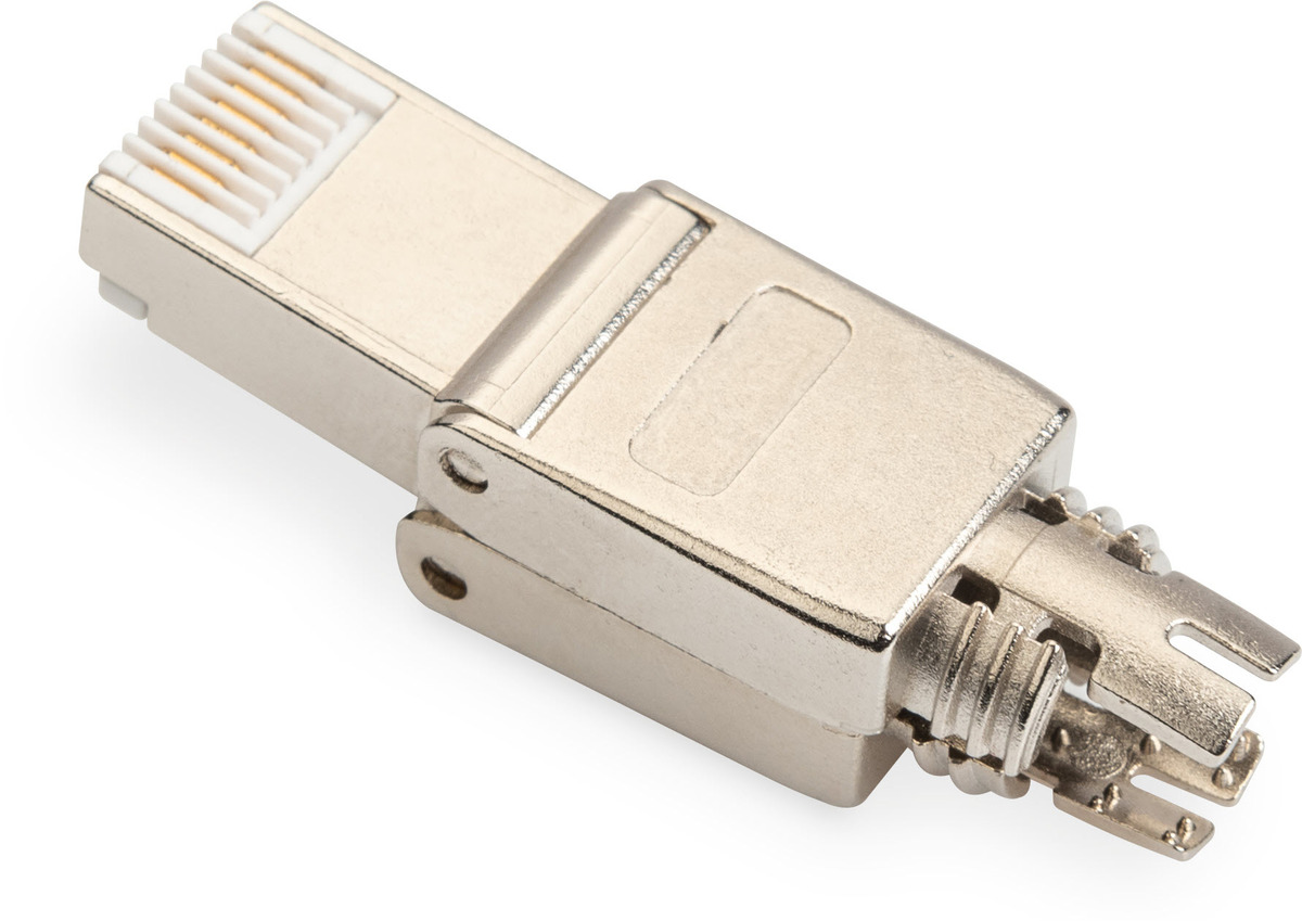 DIGITUS Cat.6A Feldstecker geschirmt FTP werkzeugfrei DIGITUS Cat.6A Feldstecker geschirmt FTP werkzeugfrei