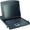 DIGITUS Modulare Konsole 17" TFT, 16-Port KVM & Touchpad, DE Die DIGITUS 43,18 cm (17 Zoll) TFT-Konsole bietet durch ihre modulare Bauweise eine Vielzahl von individuellen Konfigurationsmöglichkeiten, sodass eine Anpassung auf den Einsatzbereich der Konsole abgestimmt werden kann. Dadurch wir die Konsole kostensparend und ist jederzeit mit weiteren Modulen auf- bzw. umrüstbar.<br>Durch die flexible Konfiguration ist somit eine hohe Zukunftssicherheit der Konsole garantiert. Die modulare Konsole besteht aus einem 43,18 cm (17 Zoll) Monitor, einem 8-Port CAT 5 KVM-Switch, einer Tastatur und dem Touchpad.