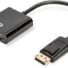 ASSMANN DisplayPort Adapterkabel DP - DVI 0.15m DP 1.2 sw.