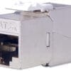 DIGITUS CAT 6A Keystone Modul, geschirmt, Set= 24 Stück Das Modulare Patch Panel von DIGITUS® ist für 19"-Schränke und das montieren von DIGITUS® Keystone Modulen designed und entwickelt worden. Das Material besteht aus kaltgewalztem C-Stahl in Übereinstimmung mit JIS G3141-1996. Die hintere Kabelführungsplatte mit speziellen Kabelbinderpositionen dient der einfachen Montage der Kabel. Ein Erdungssatz ist im Lieferumfang enthalten.