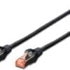 Die DIGITUS Patchkabel wurden speziell entwickelt um allen Ansprüchen in den verschiedenen Anwendungsbereichen in vollem Umfang gerecht zu werden. Jedes Kabel ist mit einer angespritzten Knickschutztülle mit Zugentlastung ausgestattet. Außerdem besitzt die Tülle einen Rasthebelschutz, welcher das Verhaken der Kabel sowie das Abbrechen des Rasthebels vom Stecker verhindert.