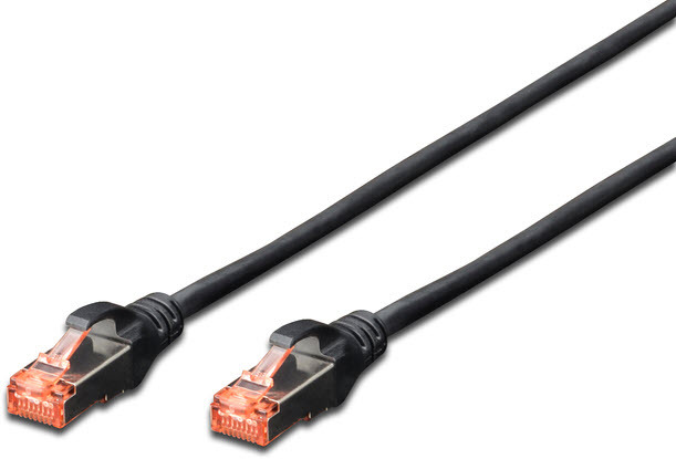DIGITUS CAT 6 S-FTP Patchk. Cu, LSZH AWG 27/7, 5 m, SW DIGITUS CAT 6 S-FTP Patchk. Cu, LSZH AWG 27/7, 5 m, SW