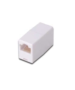 DIGITUS Cat 5e, Modular-Kupplung, ungeschirmt RJ45, weiß