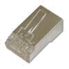 DIGITUS Modularstecker, für Rundkabel, 8P8C, CAT 5 geschirmt Diese Modularstecker sind geeignet für eine schnelle und einfache Selbstmontage.