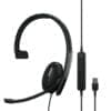 EPOS Headset ADAPT 130T USB-A II Arbeiten. Hier und überall, mit einem stilvollen, komfortablen Headset für die Anforderungen des heutigen hybriden Arbeitsplatzes mit herausragendem Sound. Genießen Sie eine Audiolösung, die sich nahtlos im Büro, unterwegs oder im Homeoffice anpasst. Flexibilität und Komfort mit diskretem Mikrofonarm, der sich bequem unter den Kopfbügel schieben lässt, sowie Plug-and-Play-Gerätekonnektivität. Intelligente Technologien runden diese komfortable Audiolösung ab, die Ihrer Produktivität zugutekommt.