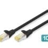 DIGITUS CAT 6A S-FTP Patchk. Cu, LSZH AWG 26/7, 5 m, 10er, SW Professionelles Patchkabel, speziell entwickelt um allen Ansprüchen in den verschiedenen Anwendungsbereichen gerecht zu werden.