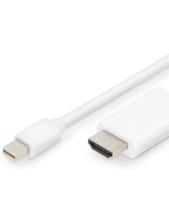 DIGITUS DisplayPort Adapterkabel, mini DP - HDMI Typ A 2.0m