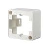 Aufputzrahmen 85 x 85 x 43mm - 1-fach, reinweiß
