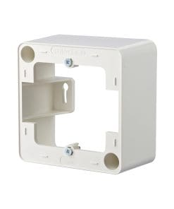 Aufputzrahmen 85 x 85 x 43mm - 1-fach, reinweiß