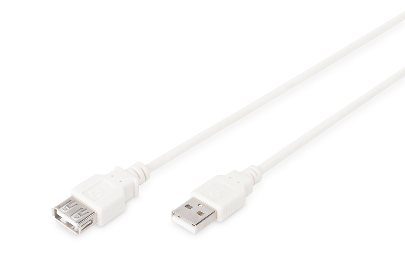 DIGITUS USB 2.0 Verlängerungskabel, Typ A St/Bu, 1.8m, be DIGITUS USB 2.0 Verlängerungskabel, Typ A St/Bu, 1.8m, be