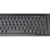 DIGITUS Tastatur für TFT-Konsolen schwarz, Kabel,italienisch
