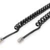 DIGITUS UAE Modular Spiral-Anschlusskabel RJ10er/St, 2.0m, Mit dieser 10-Gigabit Glasfaser Netzwerkkarte haben Sie eine kosteneffiziente Lösung, um Ihren Arbeitsplatz über einen SFP+ Empfänger Ihrer Wahl mit Ihrem Netzwerk zu verbinden. Durch den Intel Chipsatz haben Sie eine zuverlässige Lösung die Features wie 15.5K Jumbo Frames, IP, TCP und UDP checksum offloading (IPv4, IPv6) anbietet.