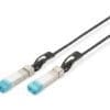 DIGITUS 10G SFP+ DAC Cable 0.5m, HPE-compatible AWG 30 Die modulare CAT5e Kupplung von DIGITUS besteht aus drei geschirmten RJ45-Buchsen. Die Belegung erfolgt "1:1".