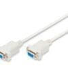 DIGITUS Zero-Modem Anschlusskabel, D-Sub9 Bu/Bu, 1.8m, Das USB-C auf HDMI-Adapterkabel von DIGITUS ermöglicht es Ihnen, am USB-C Anschluss an Ihrem Notebook oder Tablet einen Monitor, Beamer oder TV-Gerät anzuschließen. Es sind keine zusätzlichen Adapter notwendig. Je nach Quellgerät unterstützt dieses Kabel Auflösungen von bis zu 4K / 30 Hz inkl. 3D und ARC Unterstützung. Datenübertragungsraten von bis zu 5 Gbps sowie die USB 3.1 Features werden von diesem Kabel ebenfalls unterstützt. Sparen Sie sich zusätzliche Adapter oder Konverter und nutzen das DIGITUS Adapterkabel USB-C auf HDMI.