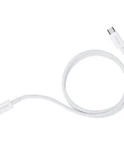PEDEA Schnelllade- und Datenkabel USB-C/USB-C, 1m, weiß