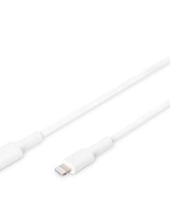 DIGITUS USB Daten- Ladekabel, Lightning - USB-C M/M, 1.0m,