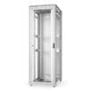 DIGITUS 47U Netzwerkschrank, Unique, 2244x800x1000 ohne Seiten Die DIGITUS Professional Unique Serie ist für die hohen Anforderungen der IT-Infrastruktur hergestellt, konzipiert und entwickelt worden. Die Netzwerkschränke der Unique Serie wurden für den benutzerfreundlichen Einbau von aktiven- und passiven Netzwerkkomponenten einhergehend mit einer sauberen Verkabelung entwickelt. Jeder Schrank wird aus bis zu 1,5 mm starkem Stahlblech gefertigt und sorgt auf Grund von spezieller Blechbiegetechnik als robuste Stahlkonstruktion für eine sehr gute Stabilität. Die Farbgebung erfolgt durch Pulverbeschichtung in den Farben Grau (RAL 7035) und Schwarz (RAL 9005). Im Sonderfall kann eine Demontage der Schränke erfolgen, um auch schwer zugängliche Aufstellungsorte zu erreichen.