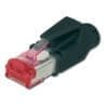 DIGITUS CAT 6 RJ45 Modular-Steckerverbinder, Hirose TM21 8P8C Das DIGITUS Professional Cat.6 U/UTP Verlegekabel zeichnet sich durch folgenden Kabelaufbau aus: 4x2x AWG23/1 und erreicht eine Übertragunsfrequenz von bis zu 250 MHz. Der halogenfreie Kabelmantel ist konform zu der Norm IEC 60332-1, FRNC-B, LSZH-1 und der BauPVO Euroklasse Cca. Das Kabel ist für die strukturierte Gebäudeverkabelung im sekundären und tertiären Bereich geeignet. Konform zu den Normen ISO/IEC 11801, DIN EN 50173, DIN EN 50288-6-1.