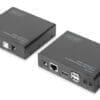 DIGITUS HDBaseT 2.0 HDMI KVM Extender Set 4K/60Hz, 6x USB Die Adapterplatte für die Glasfaser Unibox dient zur Aufnahme von Kupplungen welche die Um- und Weiterverteilung von Glasfasern ermöglicht. Sie wird einfach auf die Gewindeschraube der Unibox aufgesteckt und mit der Kontermutter verschraubt.
