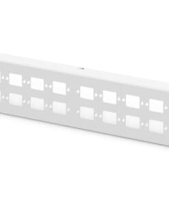 DIGITUS Adapterplatte für DN-96800M-2, grau 24x SC-SX, LC-DX