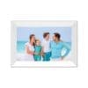 Denver FRAMEO Bilderrahmen 10.1" PFF-1024 white Der Denver PFF-1021 ist ein 25,65 cm (10,1 Zoll) großer digitaler WLAN-Fotorahmen mit FRAMEO-Fotosoftware. Dies ist eine neue soziale Möglichkeit, Bilder und Videos mit Freunden und Familie zu teilen. Der IPS-Touchscreen liefert gute, scharfe Bilder.