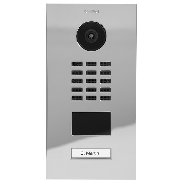 DoorBird D2101V IP Telefon Edelstahl V4A Chrom-Optik DoorBird D2101V IP Telefon Edelstahl V4A Chrom-Optik