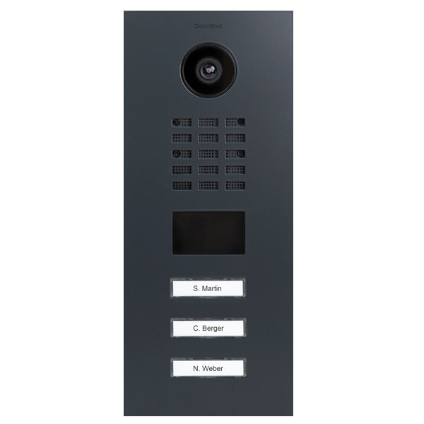 DoorBird D2103V IP Video Türstation V4A Edelstahl, RAL 7016 DoorBird D2103V IP Video Türstation V4A Edelstahl, RAL 7016