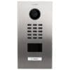 DoorBird D2101V IP Video Türstation Edelstahl V4A Die Video Door Station D2101 von Doorbird aus gebürstetem Edelstahl mit einer Ruftaste bietet Ihnen optimale Bildqualität und klares Design.Die Kamera überzeugt mit HDTV, Ultraweitwinkel und Nachtsichtfähigkeit. In Kombination mit den Audiofunktionen Echo- und Rauschunterdrückung sowie Zwei-Wege Audio Streaming können Sie Ihre Besucher sehen und komfortabel mit ihnen sprechen. Dank des integrierten Bewegungssensors entgeht Ihnen zudem nichts, was vor Ihrem Haus passiert. Durch die individuellen Konfigurationsmöglichkeiten können Sie einstellen, ob und wie Sie über verschiedene Ereignisse informiert werden wollen. Sprechen Sie mit Ihren Besuchern an der Tür über Ihr Smartphone und öffnen Sie die Tür - von überall auf der Welt.