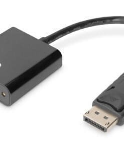 Digitus Aktiver DisplayPort Adapter / Konverter, DP auf DVI