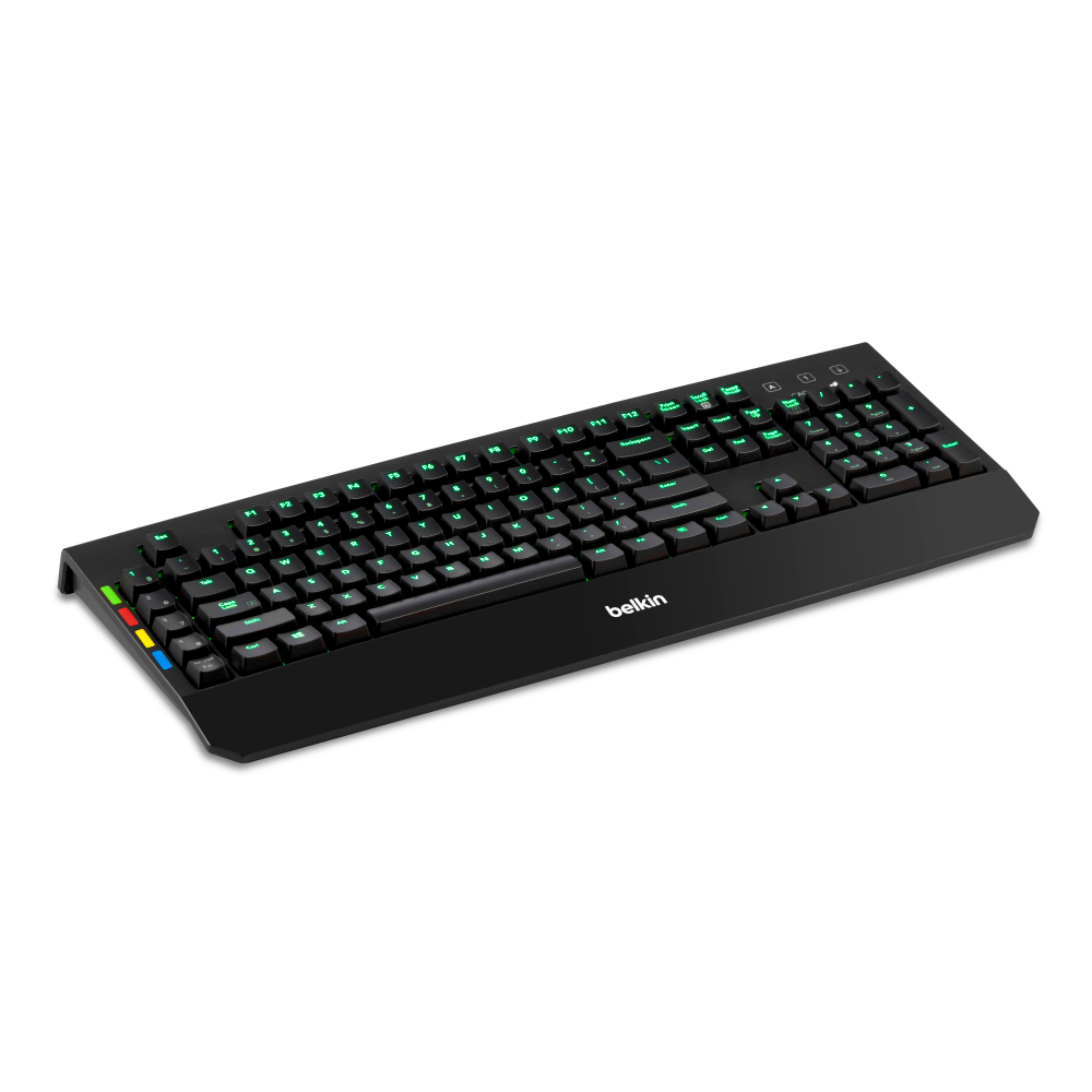 Belkin 2-4-8 Port Secure KVM USB keyboard W/Lighting Belkin 2-4-8 Port Secure KVM USB keyboard W/Lighting