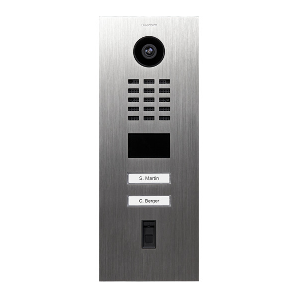 DoorBird D2102FV IP Video Türstation Fingerpr. 50, Edels. V4A DoorBird D2102FV IP Video Türstation Fingerpr. 50, Edels. V4A