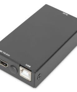 DIGITUS DVI-Dongle für modulare KVM-Konsolen, RJ45 auf DVI