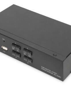 DIGITUS KVM-Switch, 4-Port, Single-Display, 4K, HDMI®