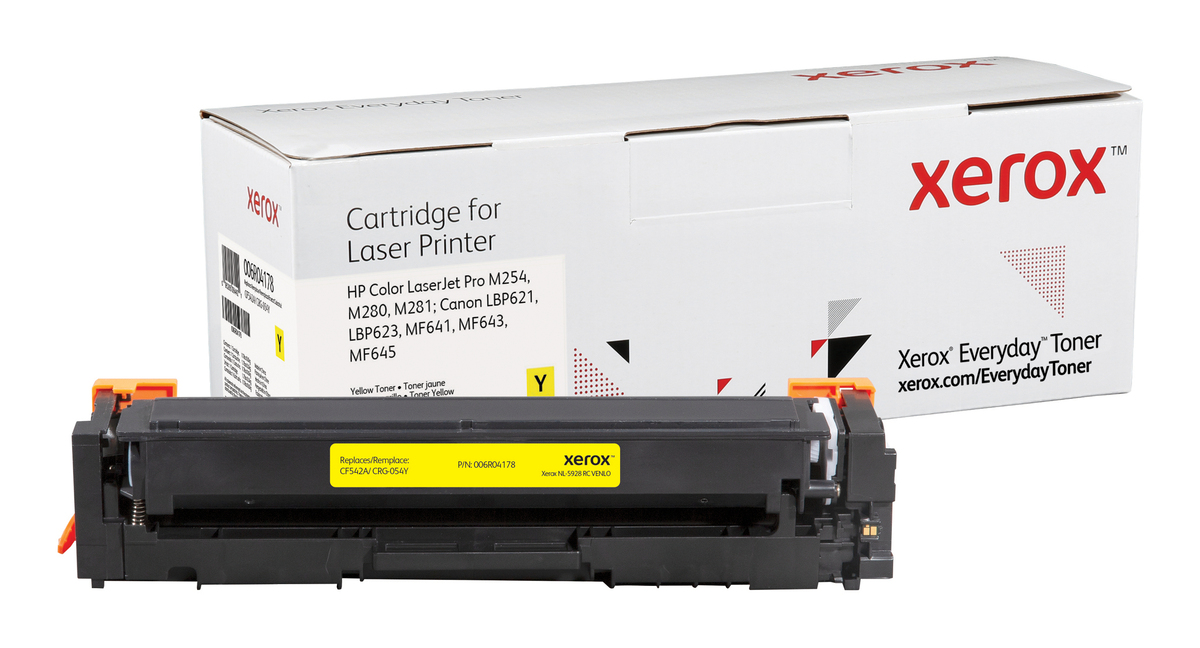 Xerox Everyday Toner - Alternative zu CF542A Xerox Everyday Toner - Alternative zu CF542A
