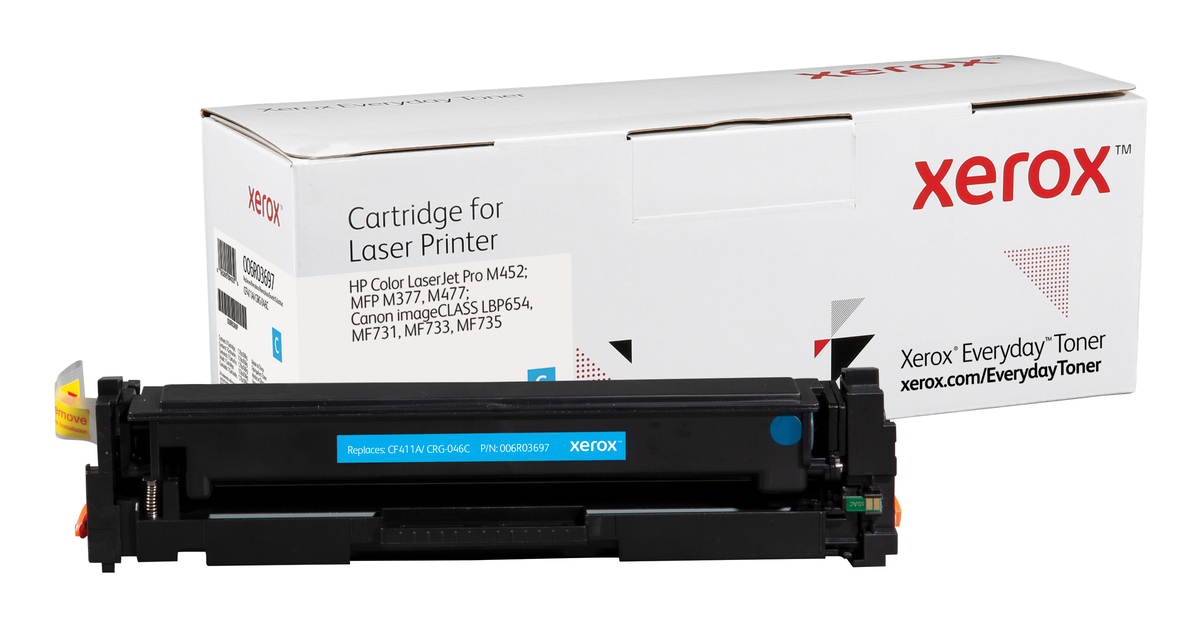 Xerox Everyday Toner - Alternative zu CF411A Xerox Everyday Toner - Alternative zu CF411A