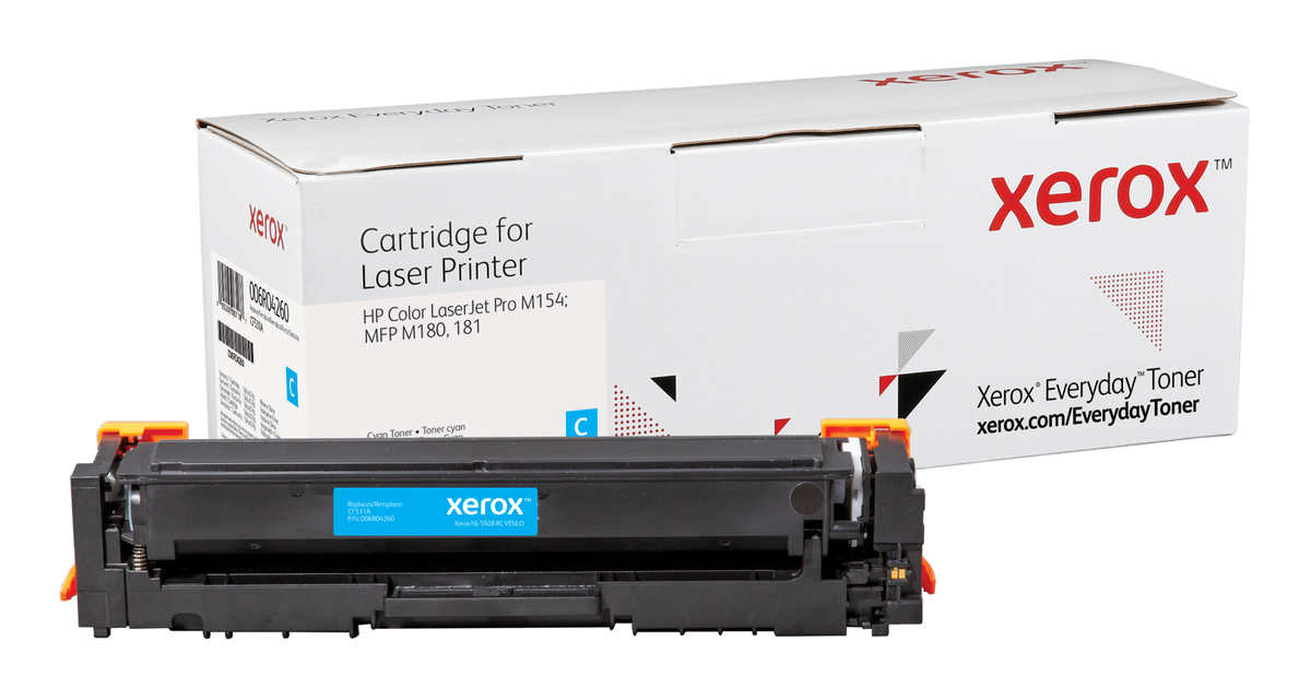 Xerox Everyday Toner - Alternative zu CF531A Xerox Everyday Toner - Alternative zu CF531A