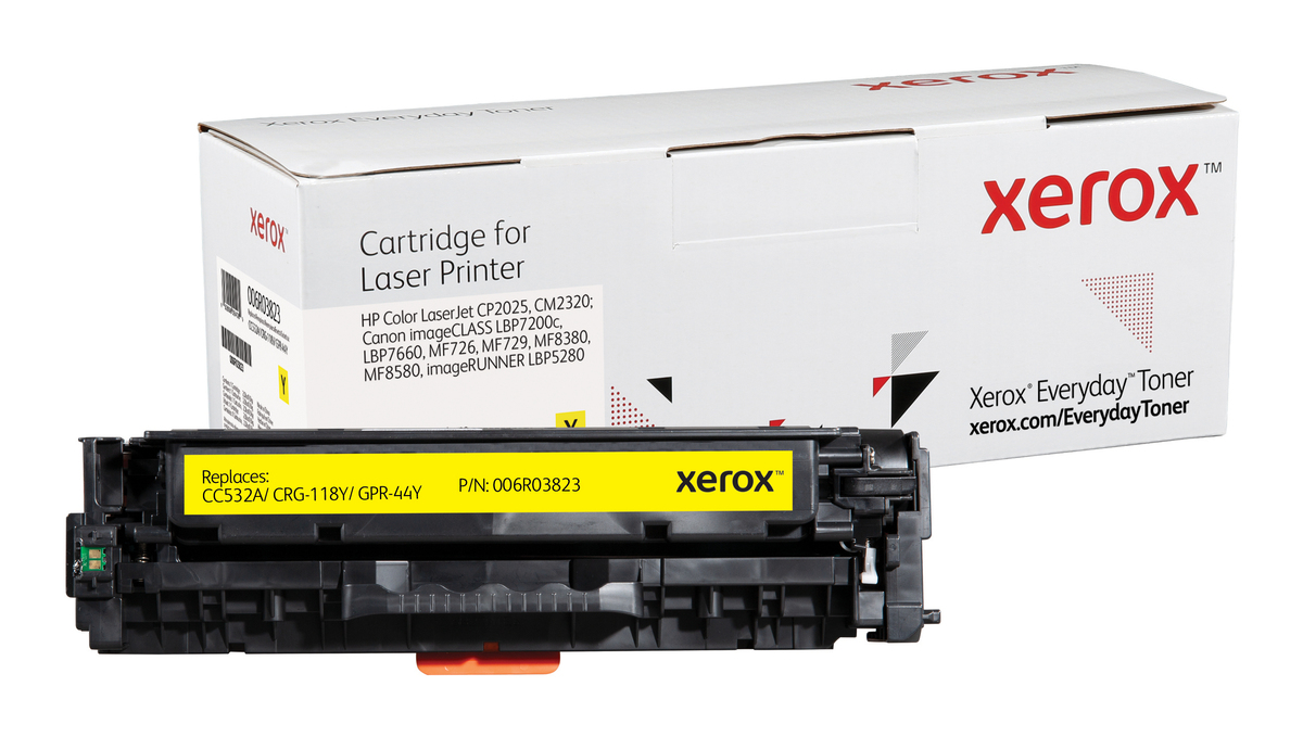 Xerox Everyday Toner - Alternative zu CC532A Xerox Everyday Toner - Alternative zu CC532A