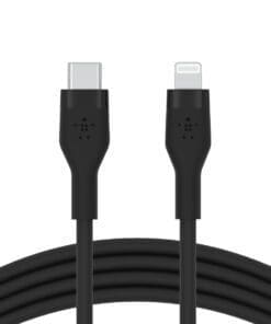 Belkin Flex Lightning/USB-C, Apple zert., 2m, schwarz