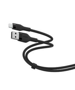 Belkin Flex Lightning/USB-A, Apple zert., 1m, schwarz