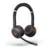 JABRA Evolve 75 SE UC Stereo inkl. Ladestation Mit diesem kompakten, flexiblen USB-DECT-Adapter bleiben Sie auch über eine Entfernung von bis zu 150 m von Ihrem Laptop verbunden und können sich mit dem Laptop bei Gesprächen frei bewegen. Zeit für mehr Bewegungsfreiheit.