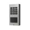 DoorBird IP Zutrittskontrollsys. A1121 Aufputz Edelst. V4A Der DoorBird A1121 ist ein kompaktes, IP-basiertes Multi-Technologie-Zutrittskontrollsystem, das auch als Stand-Alone-Lösung installiert werden kann. Es ermöglicht eine sichere Zutrittskontrolle in Bereichen, in denen die Installation einer IP Video Türstation nicht möglich oder gewünscht ist, z.B. an Hinter- und Seitentüren, Garagen und Tiefgaragen, Lager- und Packräumen oder Fahrrad- und Maschinenräumen. Das Tastaturfeld ist beleuchtet, sodass Sie das Gerät auch in einer unbeleuchteten Umgebung installieren können.Dank der kompakten Form kann das Gerät problemlos an einer Türzarge installiert werden. Das Zutrittskontrollgerät ist auch ideal geeignet, wenn Sie für Besucher einmalige oder befristete Zutrittscodes erstellen möchten.Das Gerät ist für die Innen- und Außenmontage konzipiert und auch als Nachrüstversion für bestehende Blenden erhältlich. Die Frontblende besteht aus massivem 3 mm (0.12 in) gebürstetem Edelstahl. Alle Tasten sind hinterleuchtet.Der DoorBird A1121 kann per WLAN oder LAN Kabel mit dem Netzwerk verbunden werden. Wenn das Gerät über ein Netzwerkkabel angeschlossen ist, kann es über Power over Ethernet (PoE) mit Strom versorgt werden. Sollte das Internet vorübergehend ausfallen, bleiben alle Funktionen innerhalb des lokalen Netzwerks erhalten.