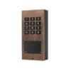DoorBird IP Zutrittskontrollsys. A1121 Aufputz Edelst. Bronze Die Video Türstation D1101FV von Doorbird bietet Ihnen optimale Bildqualität und ein klares Design.Die Kamera überzeugt mit HDTV, Ultraweitwinkel und Nachtsichtfähigkeit. In Kombination mit den Audiofunktionen Echo- und Rauschunterdrückung sowie Zwei-Wege Audio Streaming können Sie Ihre Besucher sehen und komfortabel mit ihnen sprechen.Dank des integrierten 4D Bewegungssensors entgeht Ihnen zudem nichts, was vor Ihrem Haus passiert. Durch die individuellen Konfigurationsmöglichkeiten können Sie einstellen, ob und wie Sie über verschiedene Ereignisse informiert werden wollen. Sprechen Sie mit Ihren Besuchern an der Tür über Ihr Smartphone und öffnen Sie die Tür - von überall auf der Welt.DoorBird arbeitet nur mit den Besten zusammen: Der Fingerabdruckleser ist mit der Technologie von Fingerprint Cards AB (Fingerprints) ausgestattet - dem weltweit führenden Biometrieunternehmen mit Stammsitz in Schweden. Die Fingerprints-Technologie ist in mehreren hundert Millionen Geräten und Anwendungen zu finden und wird täglich milliardenfach genutzt. Dank ihr ist eine sichere und bequeme Identifizierung und Authentifizierung per Fingerabdruck möglich.