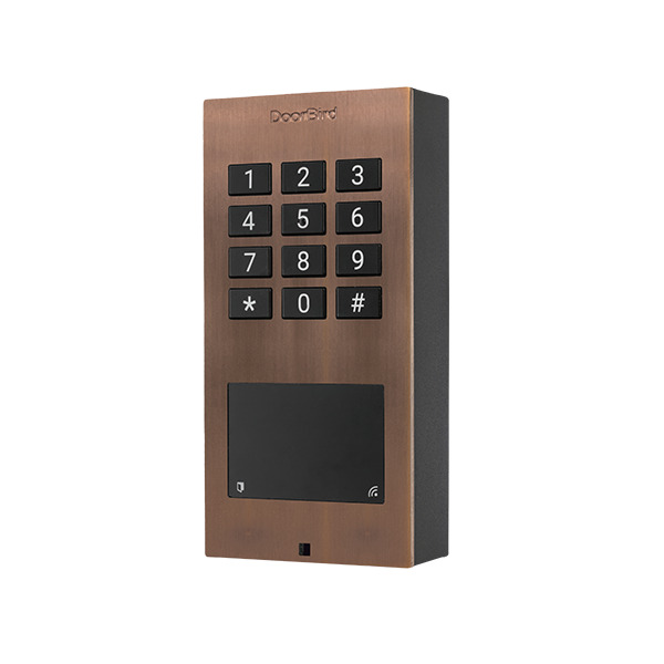 DoorBird IP Zutrittskontrollsys. A1121 Aufputz Edelst. Bronze DoorBird IP Zutrittskontrollsys. A1121 Aufputz Edelst. Bronze