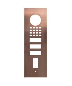 DoorBird Frontblende D1102FV Fingerpr. Edels., Bronze, Aufputz