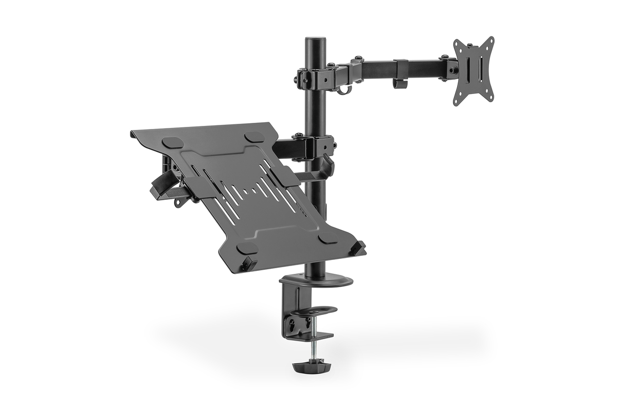 Digitus Universal Monitorhalter mit Notebookhalterung Digitus Universal Monitorhalter mit Notebookhalterung