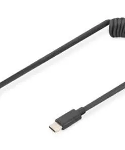 Digitus USB 2.0 - USB - A auf USB - C Spiralkabel